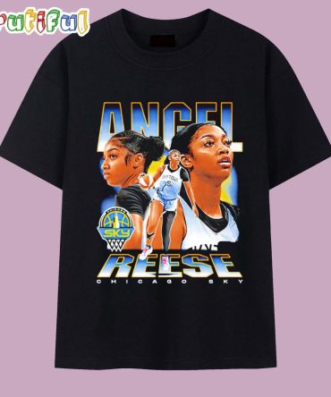 Angel Reese Chicago Sky Basketball Vintage T Shirt