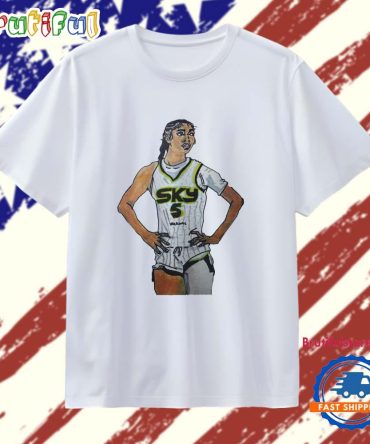 Angel Reese In The Chicago Sky T Shirt