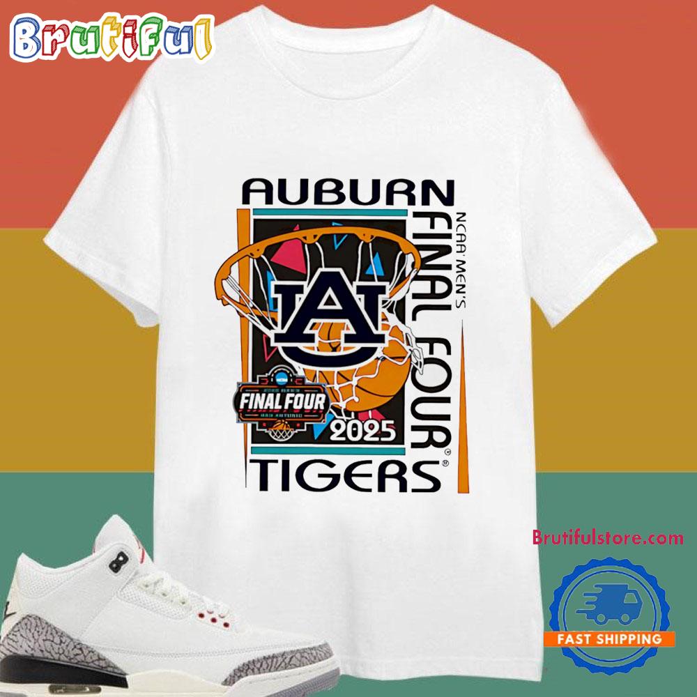 Auburn Basketball 2025 Men’S Final Four Retro T-Shirts