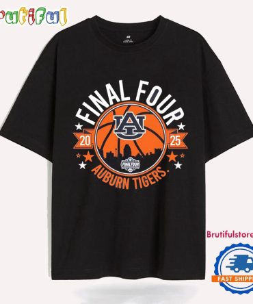 Auburn Tigers Basketball 2025 Final Four T Shirt