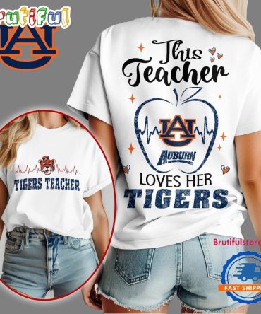 Auburn Tigers Teacher Appreciation Month Vintage T Shirt