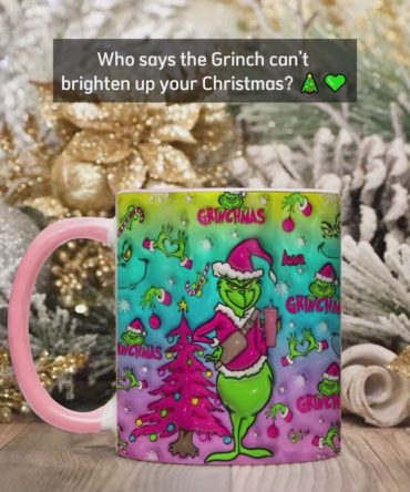 Holo Christmas - Personalized Stole Christmas Accent Mug
