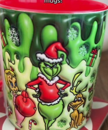 Grinch I'M Booked - Personalized Stole Christmas Accent Mug