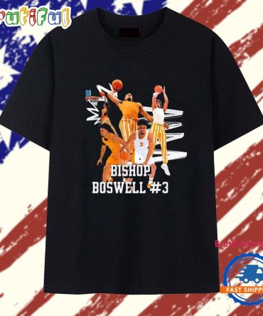 Bishop Boswell Tennessee Volunteers Collage T Shirt
