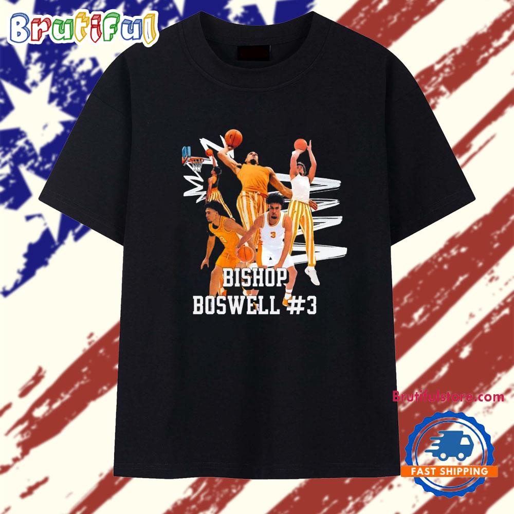 Bishop Boswell Tennessee Volunteers Collage T Shirt