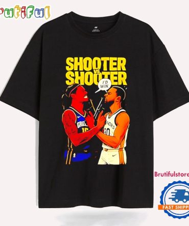 Brandon Clarke X Stephen Curry Shooter Vs Shooter Cartoon T Shirt