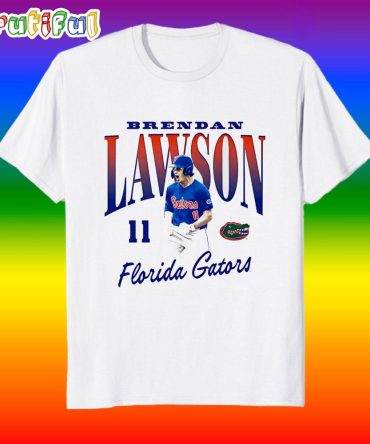 Brendan Lawson Florida Gators Illustrated T Shirt