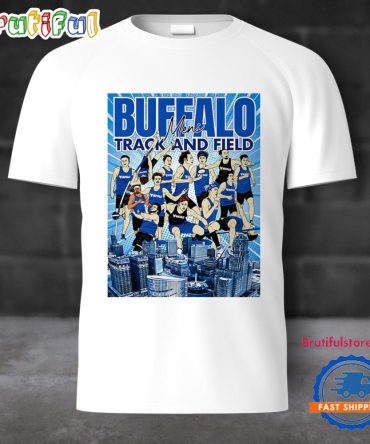 Buffalo Men’S Track And Field Ncaa Caricature T Shirt