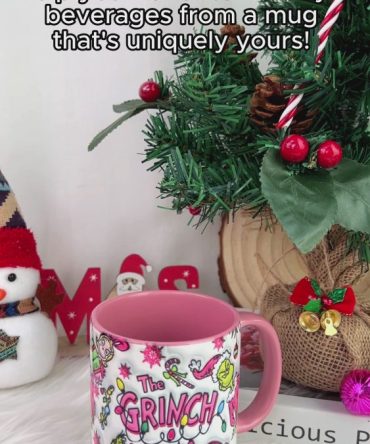 Grinch Merry Christmas - Personalized Stole Christmas Accent Mug