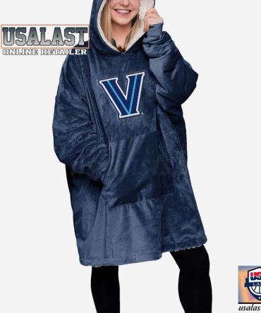 Villanova Wildcats Ncaa Blanket Hoodie Hoodie Blanket