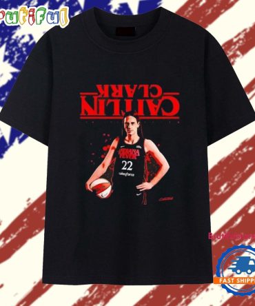 Caitlin Clark Portrait Signature Indiana Fever T Shirt