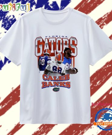 Caleb Banks Florida Gators Fall 2025-26 T Shirt