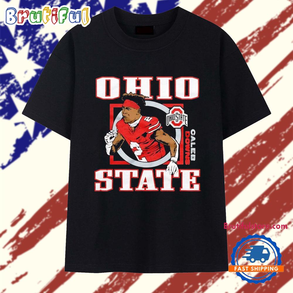 Caleb Downs Key Cog Ohio State Buckeyes T Shirt