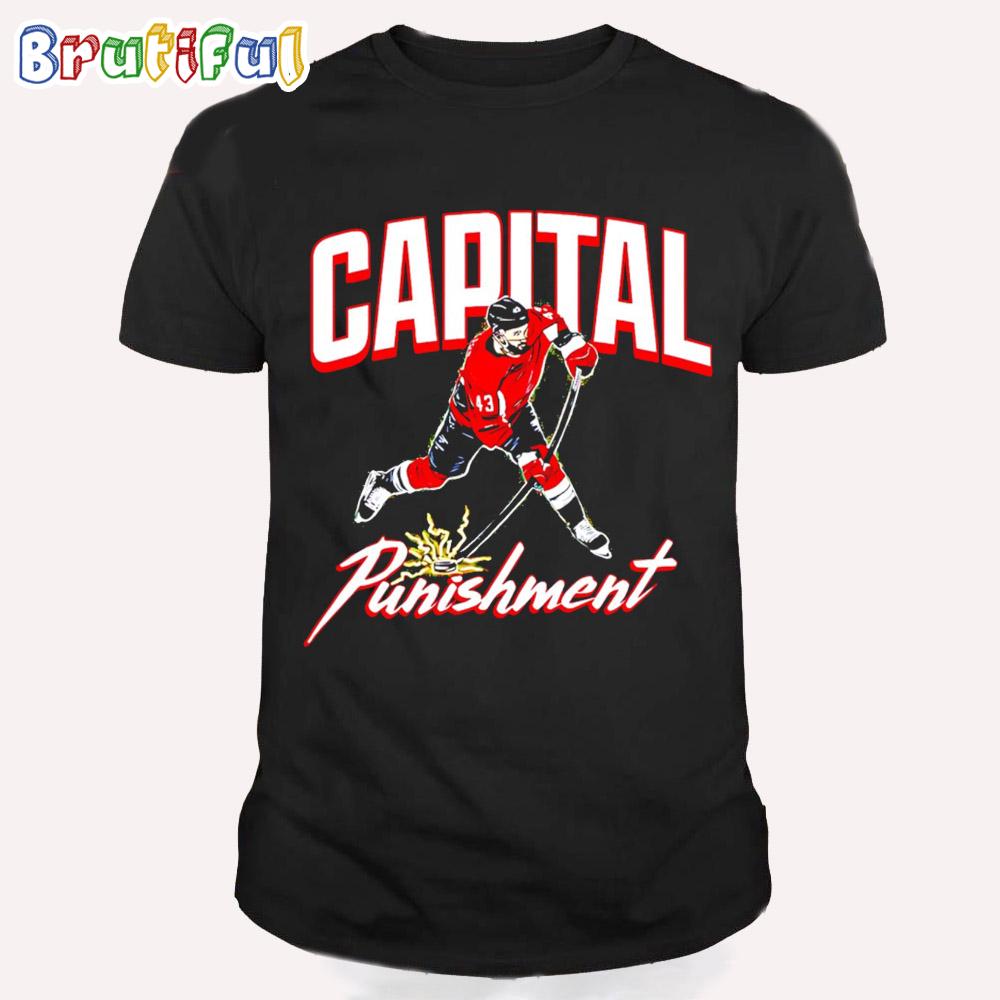 Capital Punishment Thomas Wilson Washington Capitals T Shirt