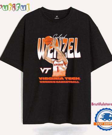 Carleigh Wenzel Virginia Tech Women’S Basketball Graphic T Shirt