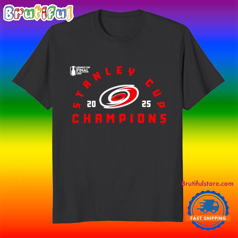 Carolina Hurricanes 2025 Stanley Cup Champions T Shirt