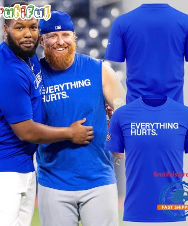 Chicago Cubs Everything Hurts T Shirt