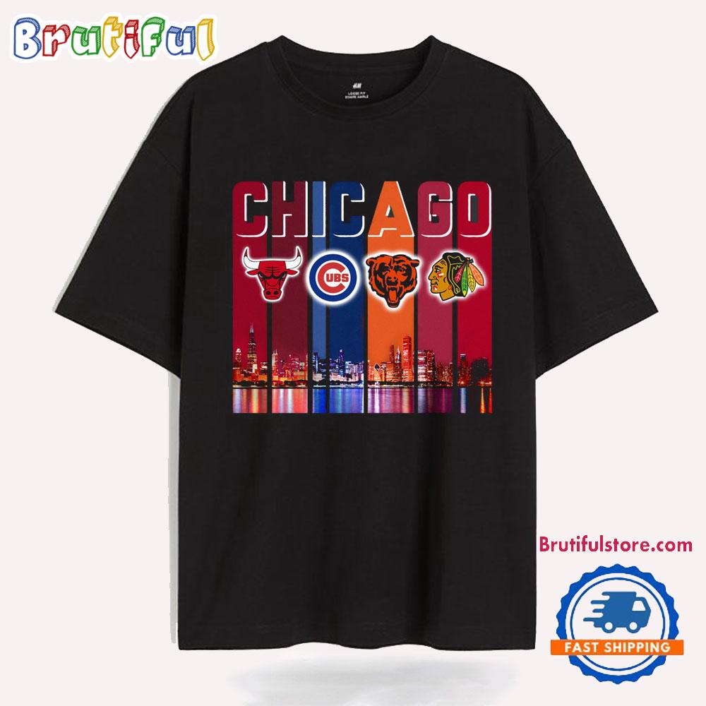Chicago Sports My City My Team 2025 T Shirt