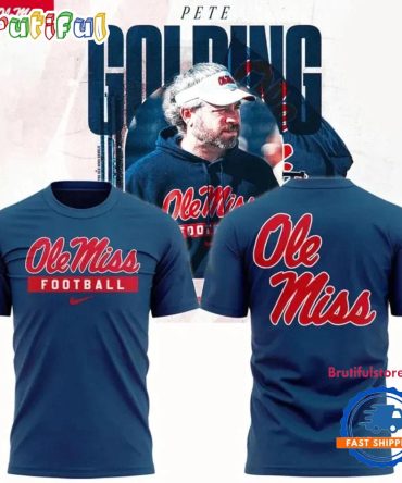 Coach Pete Golding Ole Miss Football Limited Edition 3D Shirt