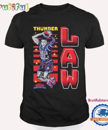 Corey Law Thunder Law Harlem Globetrotters Jam Wwe T Shirt