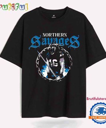 Dan Campbell Lions Defense Northern Savages T Shirt