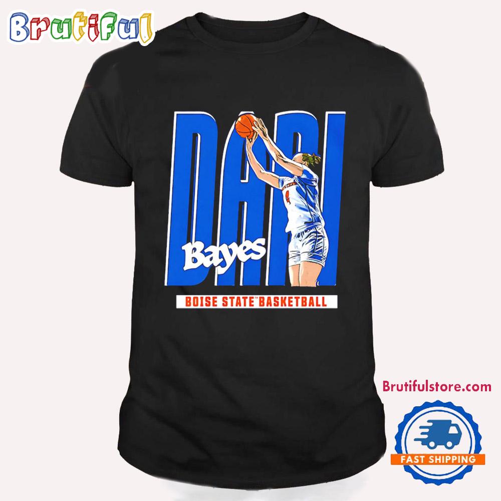 Danielle Bayes Boise State Broncos Comic T Shirt