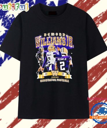 Demond Williams Jr Washington Huskies Graphic T Shirt