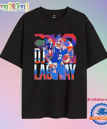 Dj Lagway Florida Gators Graphic Map T Shirt