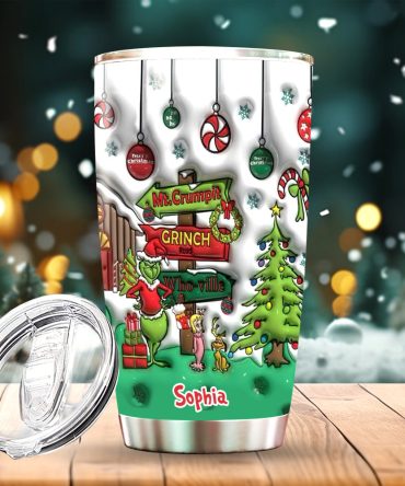 Ho Ho Ho - Personalized Stole Christmas Tumbler