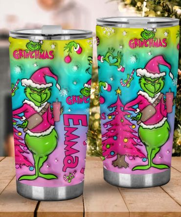 Holo Christmas - Personalized Stole Christmas Tumbler