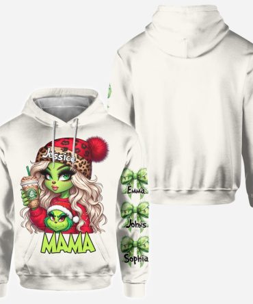 Any Title Grinchy Christmas - Personalized Stole Christmas All Over Shirt