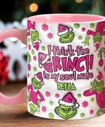 My Soul Mate - Personalized Stole Christmas Accent Mug