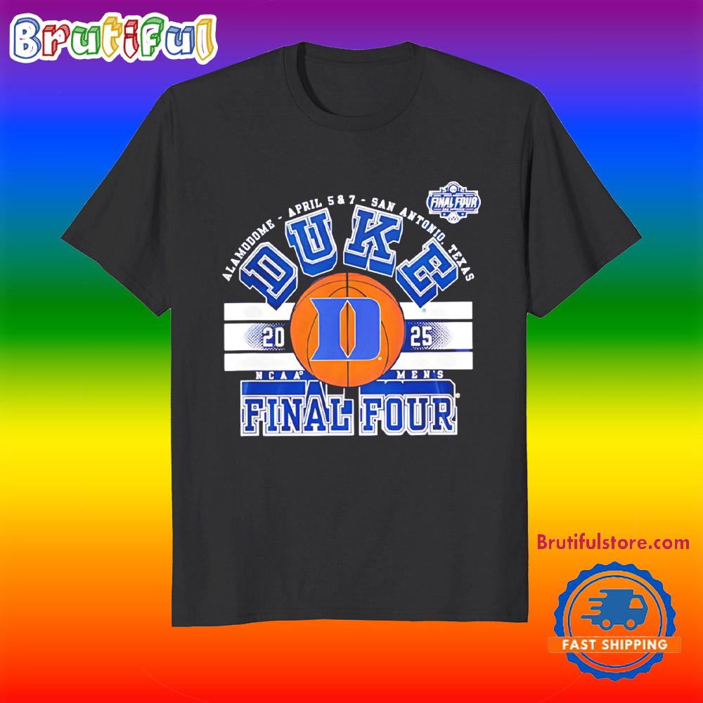 Duke Blue Devils Final Four 2025 Ncaa Men’S Alamodome T Shirt