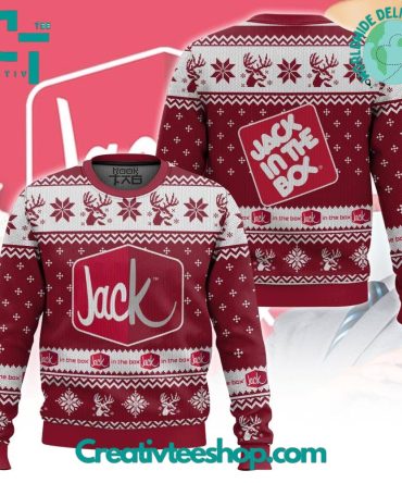 Jack In The Box Ugly Christmas Sweater