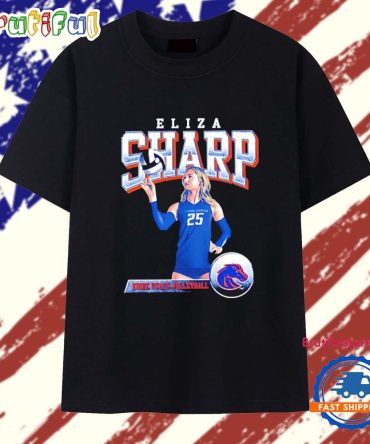 Eliza Sharp Fall 2025-26 Boise State Broncos Graphic T Shirt