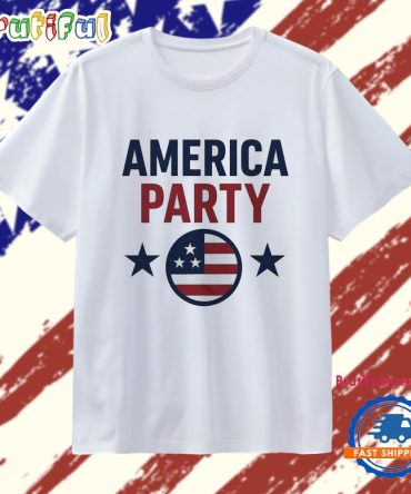Elon Musk America Party Supporter T Shirt