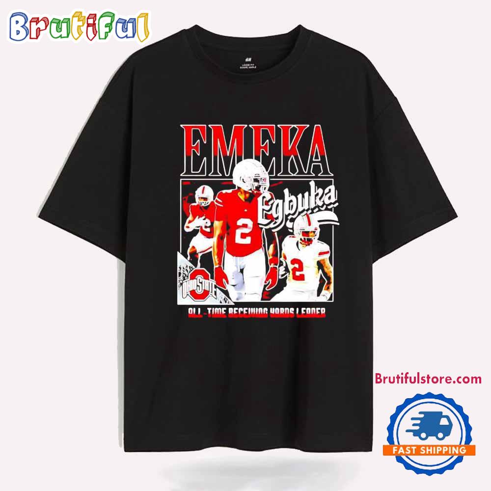 Emeka Egbuka All Time Receiving Yards Leader T Shirt