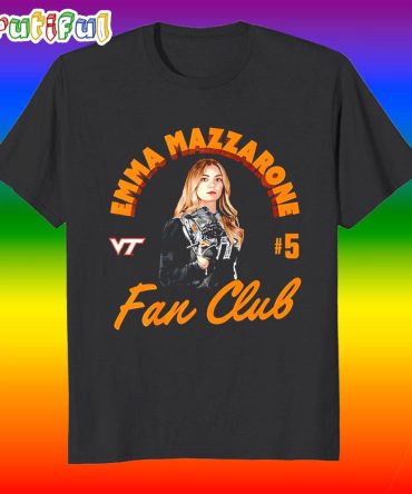 Emma Mazzarone Fan Club Virginia Tech Softball T Shirt