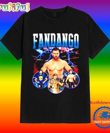 Fandango Wwe Player Collage T Shirt