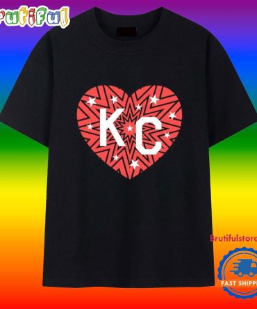 Fireworks Kc Heart 2025 T Shirt