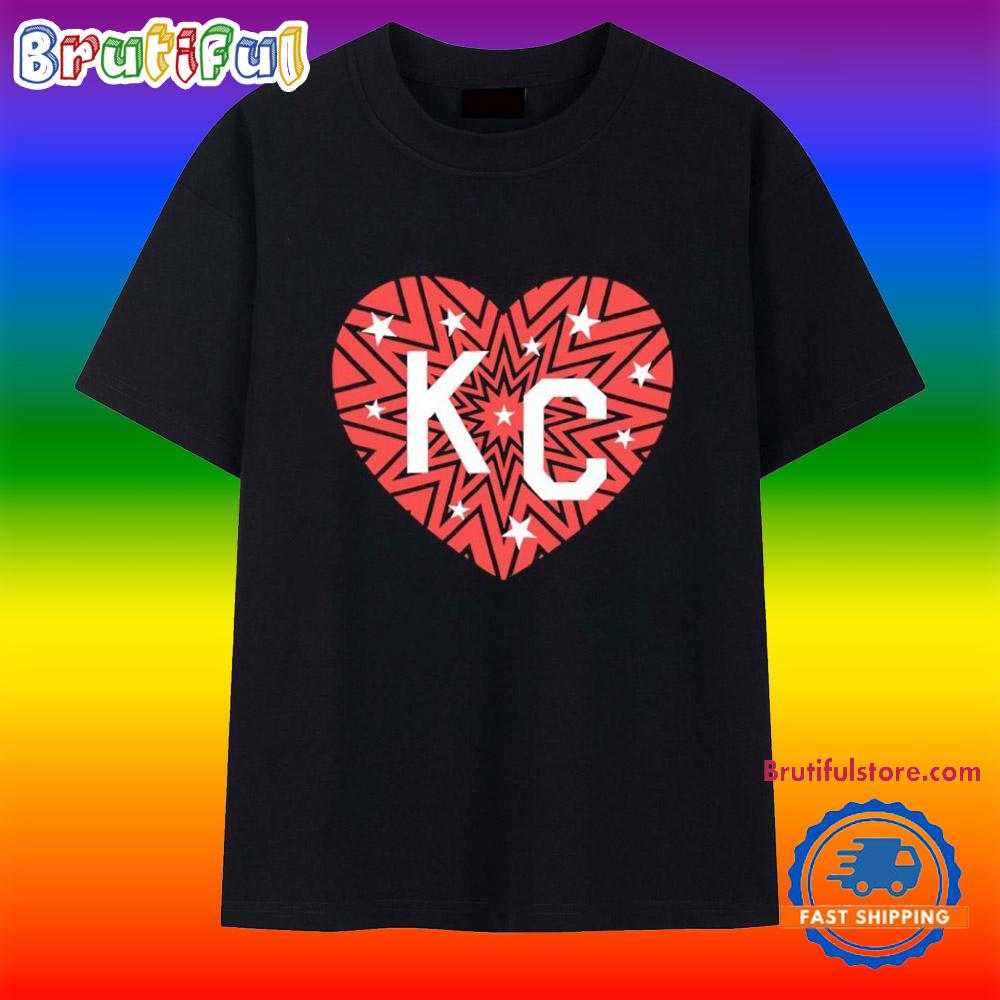 Fireworks Kc Heart 2025 T Shirt