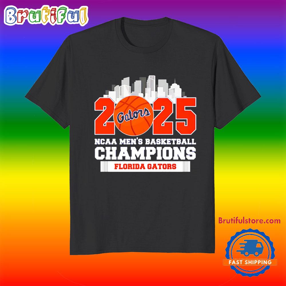Florida Gators National Champions City Skyline 2025 T Shirt