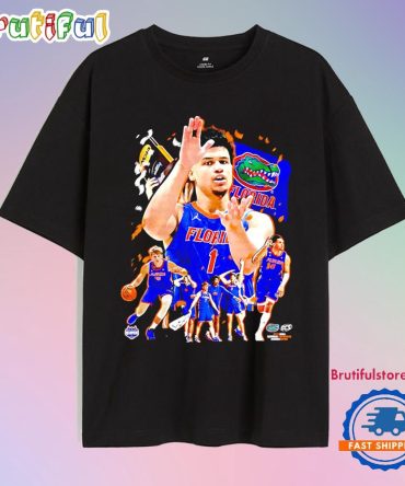 Florida Gators Ncaa Champions 2025 Player Collage T Shirt
