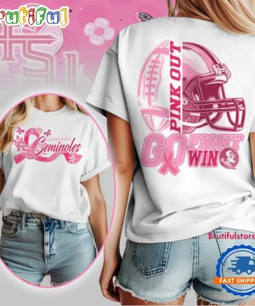 Florida State Seminoles Tackle Breast Cancer Unisex T Shirt