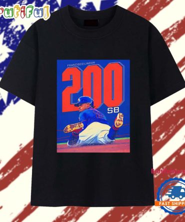 Francisco Lindor 200Th Career Stolen Base T Shirt