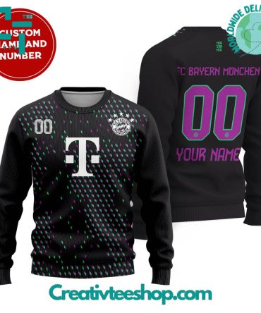 Bayern Munich Away Kits Personalized Sweater