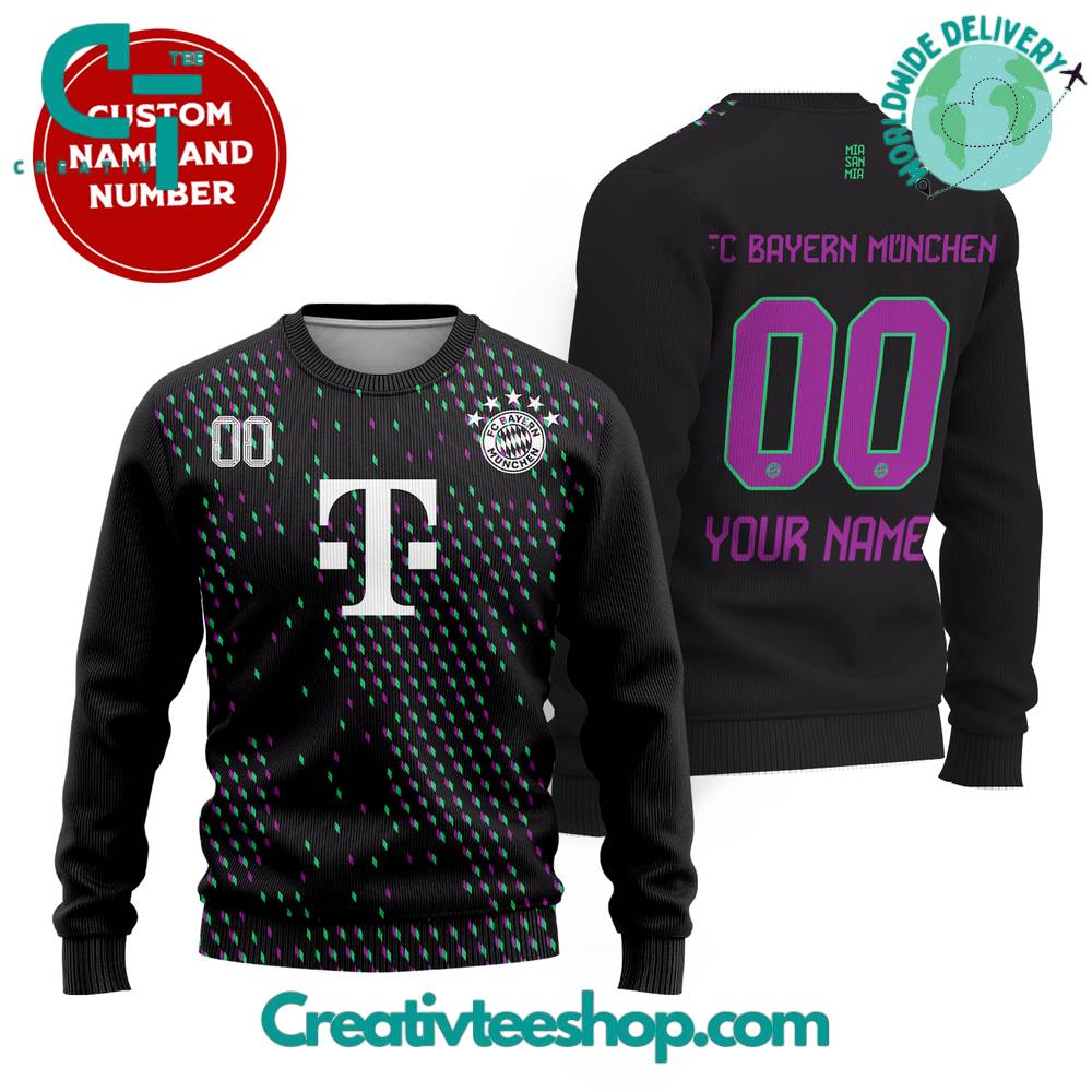 Bayern Munich Away Kits Personalized Sweater