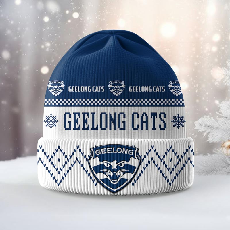 Geelong Cats Dmbc0673 Knitted Hat