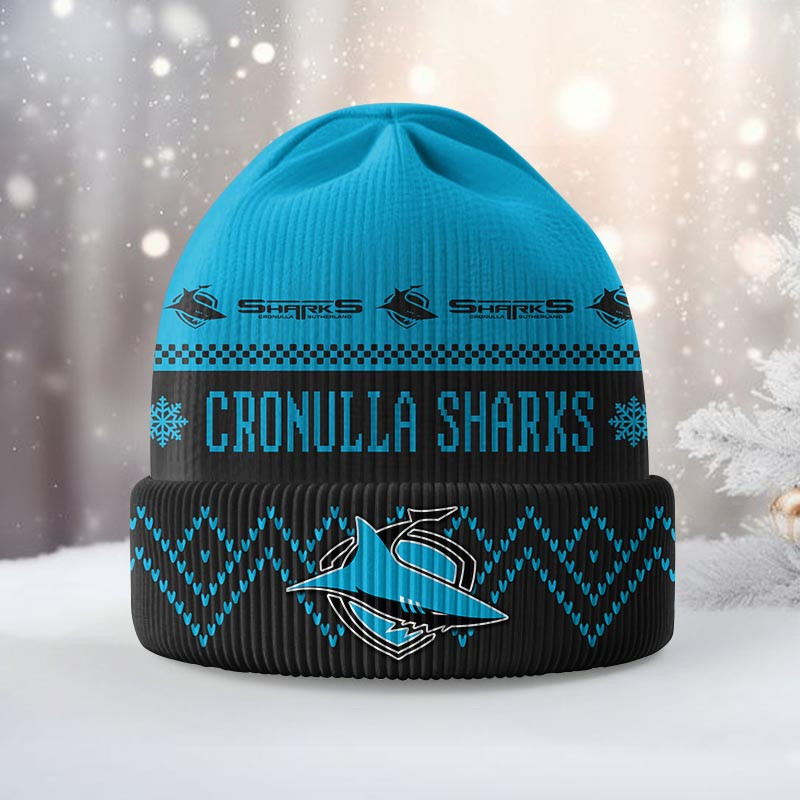 Cronulla Sharks Dmbc0688 Knitted Hat