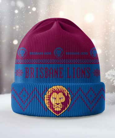 Brisbane Lions Dmbc0668 Knitted Hat